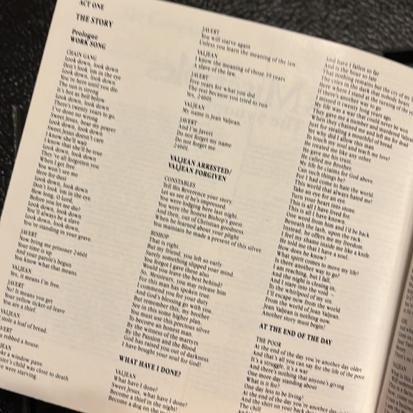 Les‎ Misérables Original Broadway Cast Recording Two Disc Set 1987 EUC Booklet - Picture 8 of 10